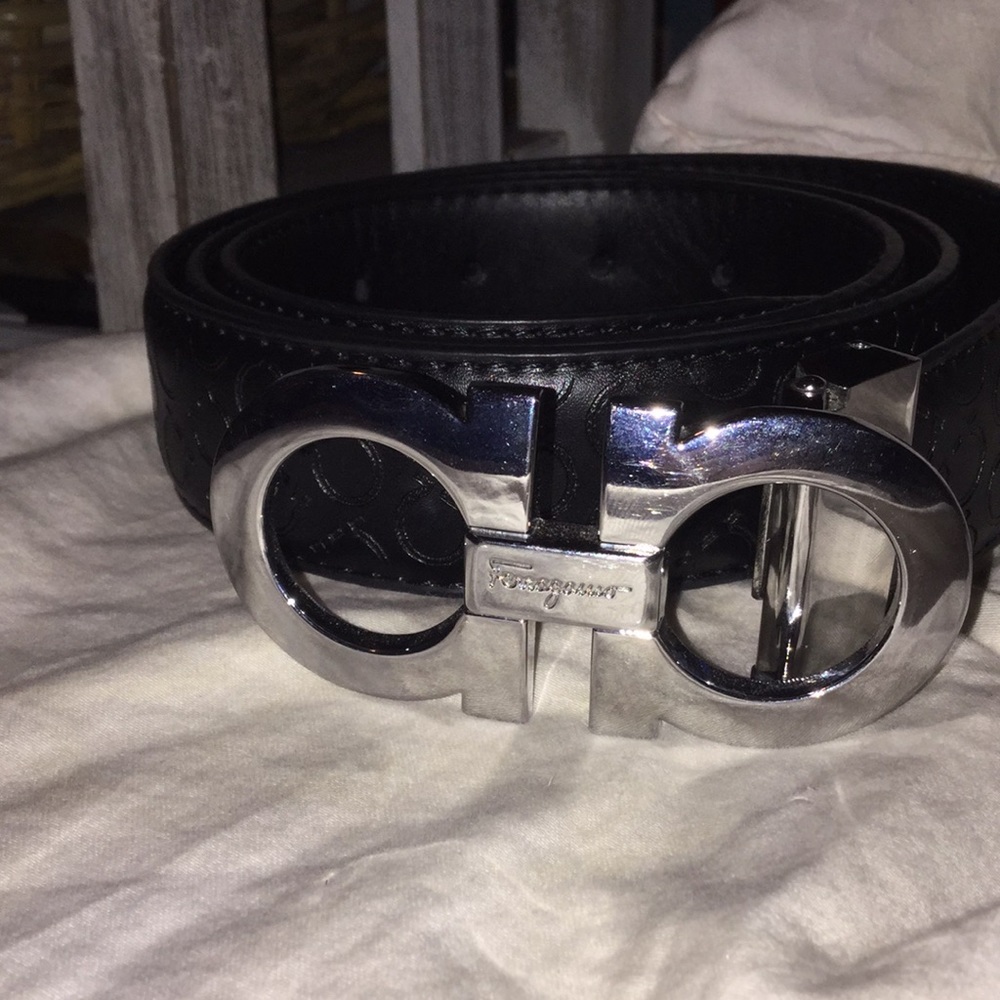 Salvatore Ferragamo Belt (black) size 38